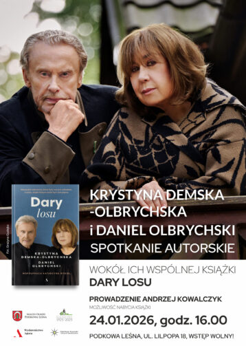 Dary losu – spotkanie z Krystyną Demską-Olbrychską i Danielem Olbrychskim