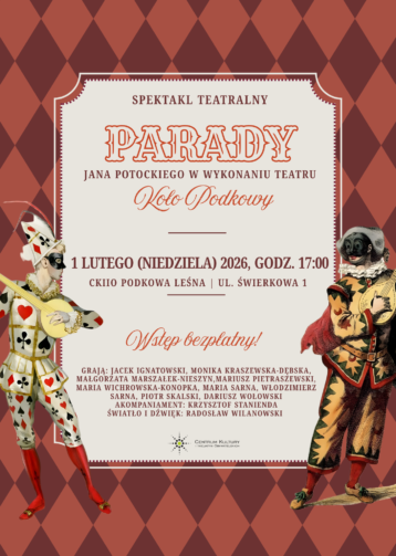 „Parady” w wykonaniu Teatru KOŁO PODKOWY