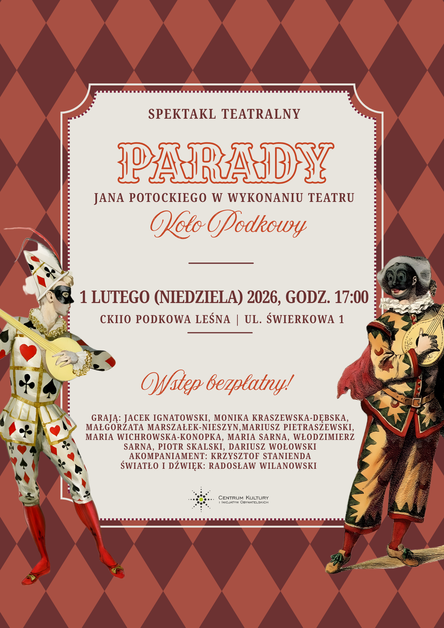 You are currently viewing „Parady” w wykonaniu Teatru KOŁO PODKOWY