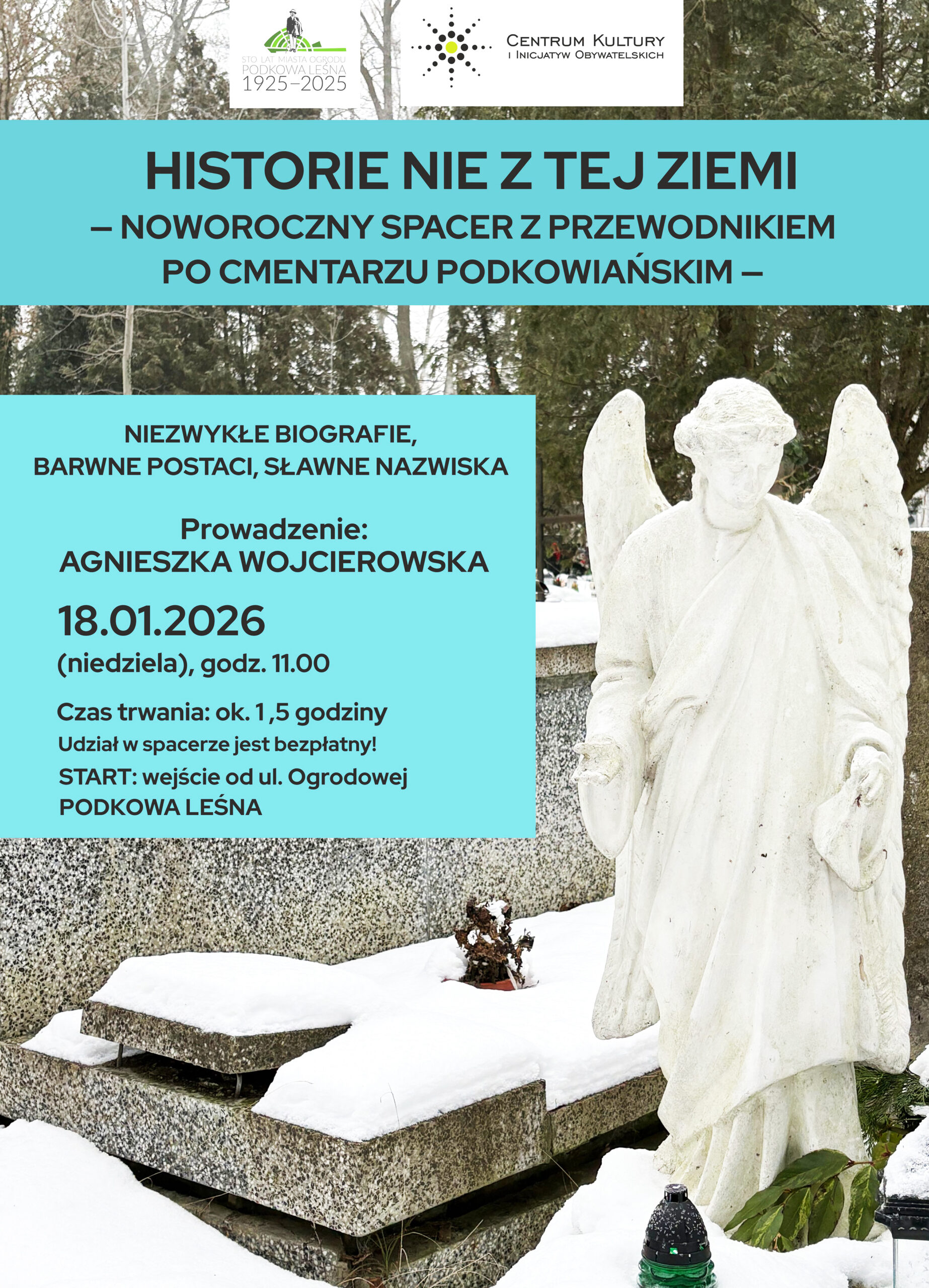 You are currently viewing Historie nie z tej ziemi – noworoczny spacer z przewodnikiem