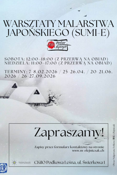 Warsztaty malarstwa japońskiego (sumi-e)