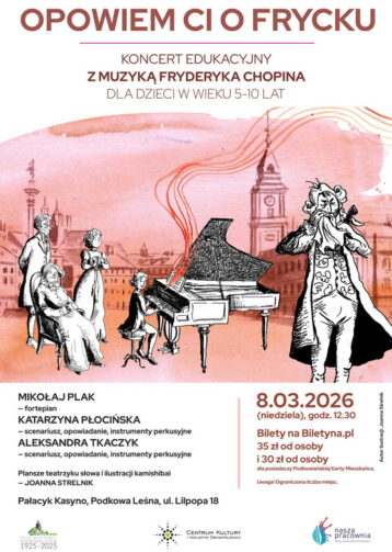Interaktywny koncert edukacyjny z muzyką Chopina – „Frycek”