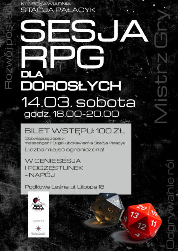 STACJA PAŁACYK: Sesje RPG dla dorosłych i dzieci