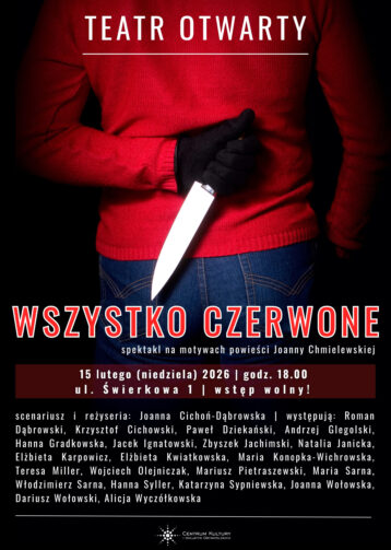 WSZYSTKO CZERWONE – spektakl Teatru Otwartego
