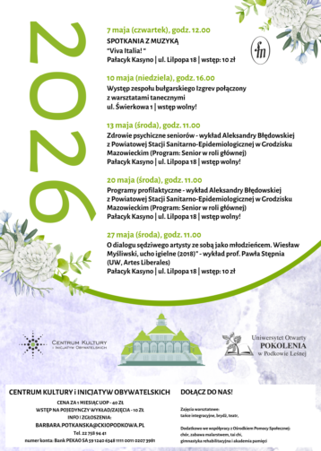 Majowy Uniwersytet Otwarty Pokolenia