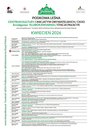 Kwiecień w kulturze – poznaj plan wydarzeń