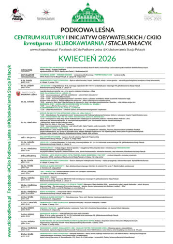 Kwiecień w kulturze – poznaj plan wydarzeń