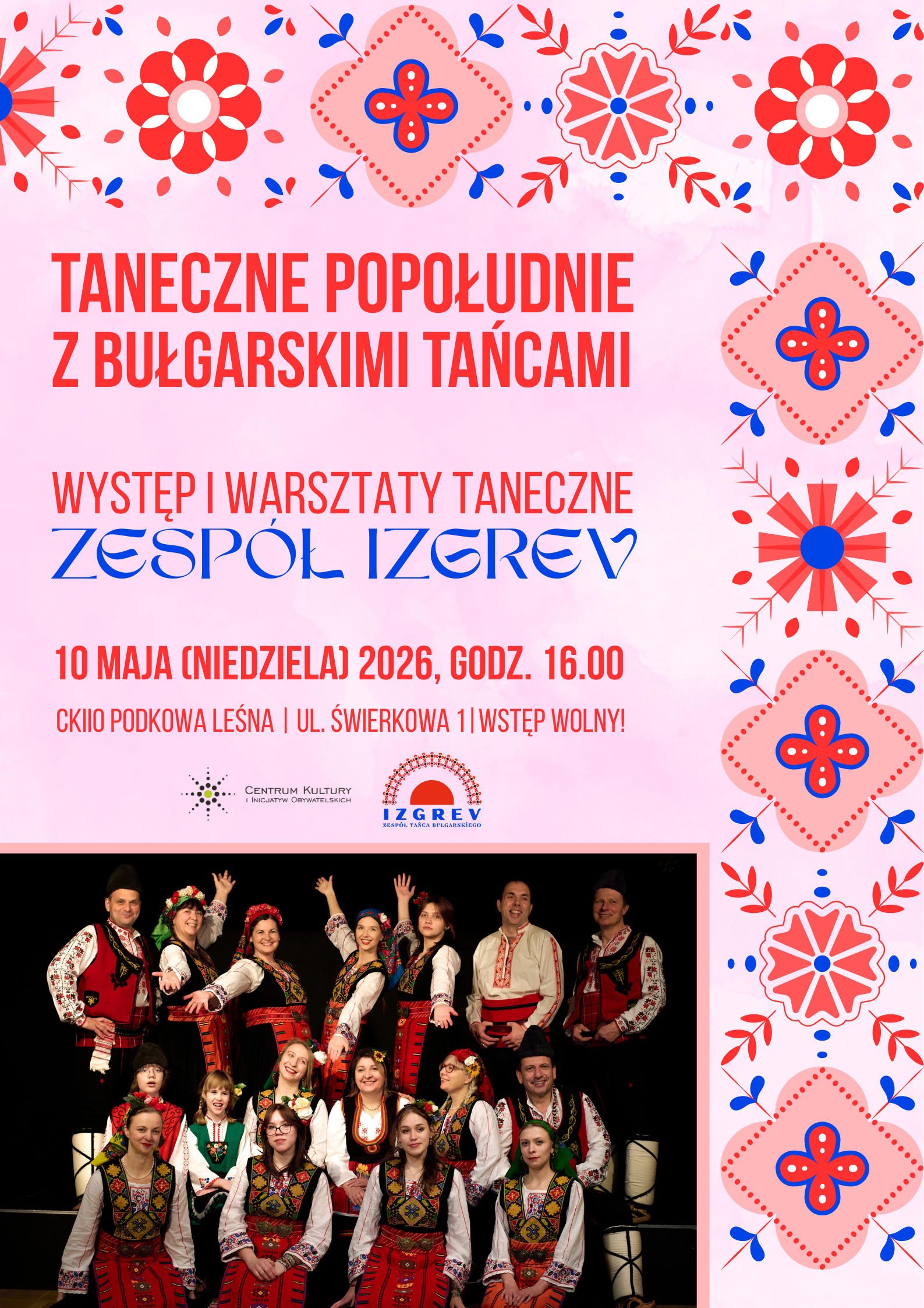 You are currently viewing Niedzielne popołudnie z tańcami bułgarskimi