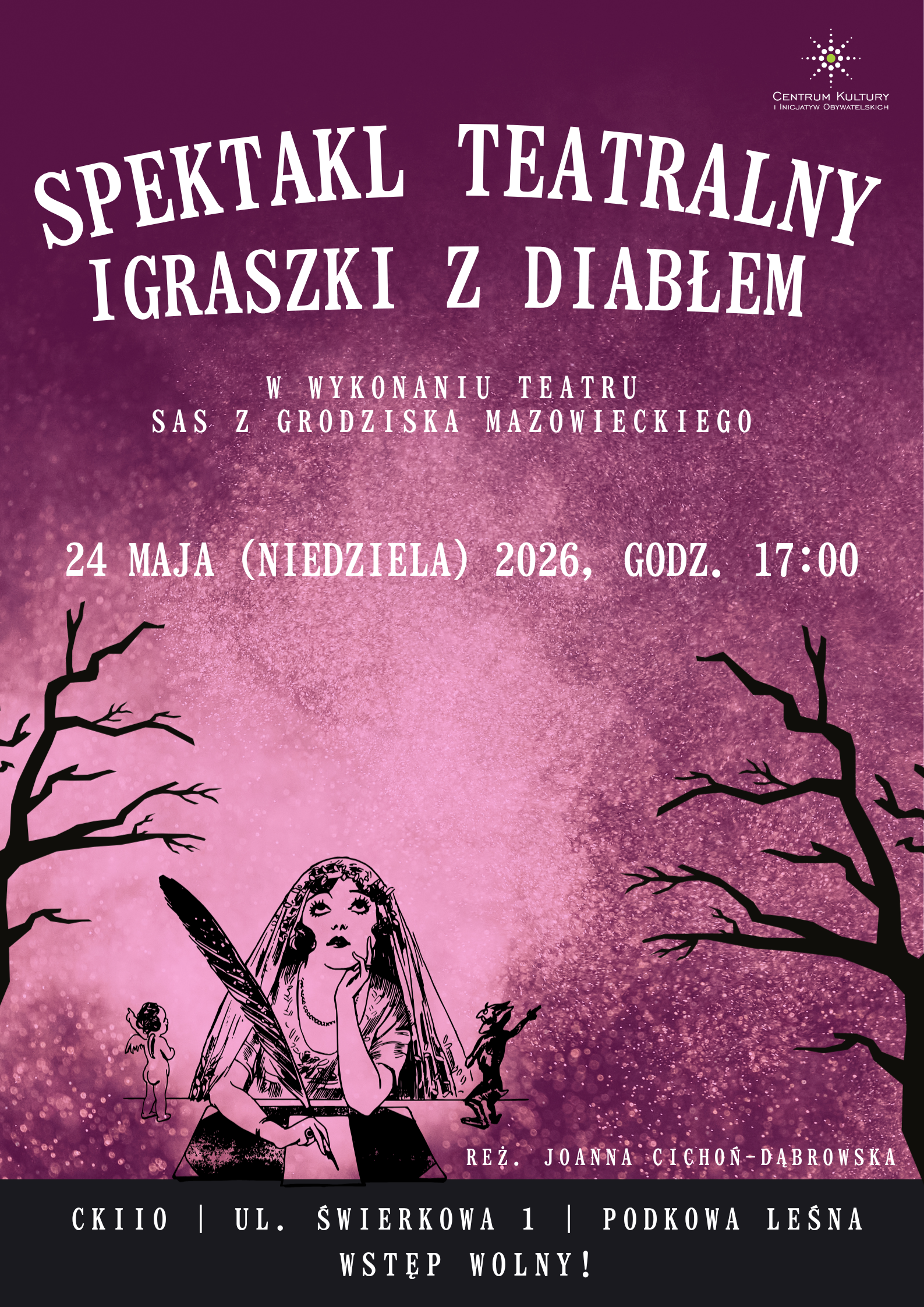 You are currently viewing Igraszki z diabłem – spektakl teatru SAS
