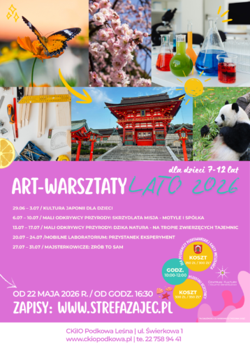 Art-Warsztaty LATO 2026