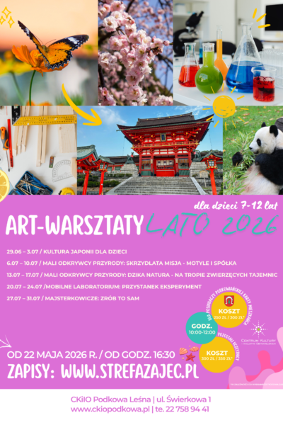 Art-Warsztaty LATO 2026