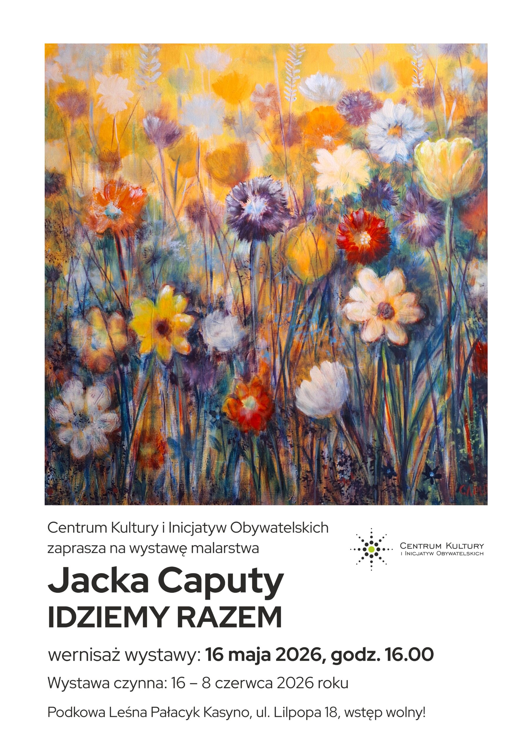 You are currently viewing IDZIEMY RAZEM – malarstwo Jacka Caputy