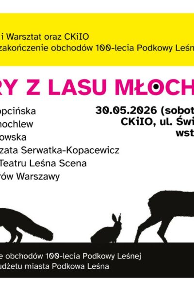 Plastozaury z Lasu Młochowskiego – spektakl rodzinny