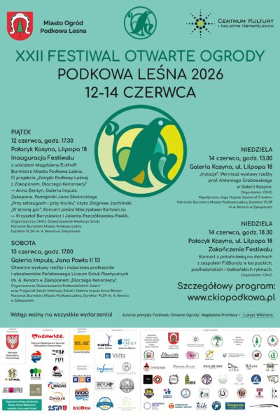 Festiwal Otwarte Ogrody 2026 – poznaj program!