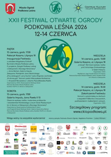 Festiwal Otwarte Ogrody 2026 – poznaj program!