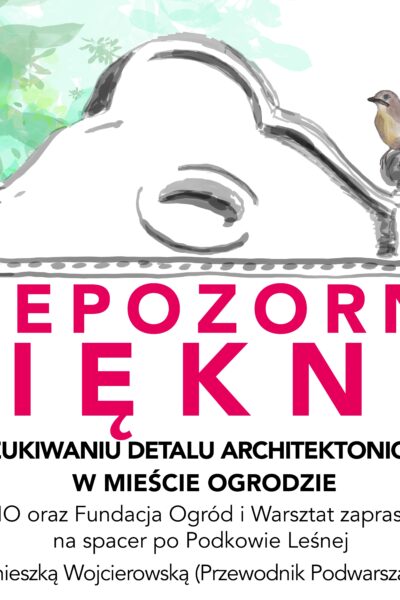 SPACER PO PODKOWIE: Niepozorne piękno – w poszukiwaniu architektonicznego detalu