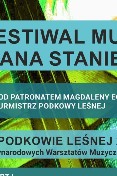 II Letni Festiwal Muzyczny im. Jana Staniendy w Podkowie Leśnej