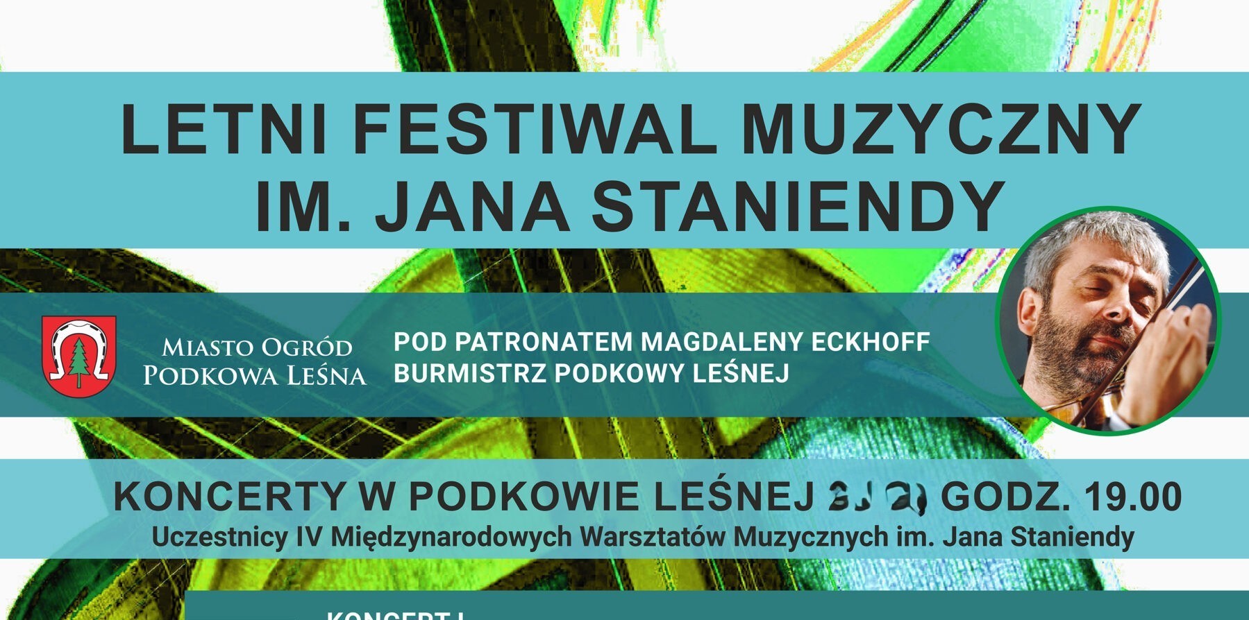 You are currently viewing II Letni Festiwal Muzyczny im. Jana Staniendy w Podkowie Leśnej