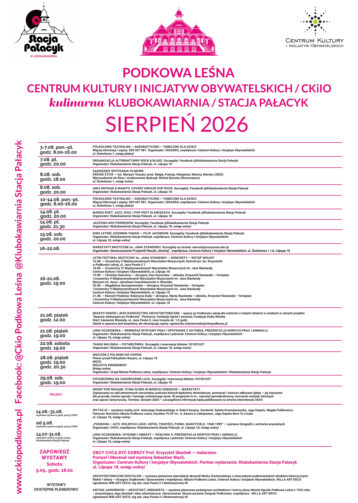 Sierpień 2026 – poznaj nasze plany