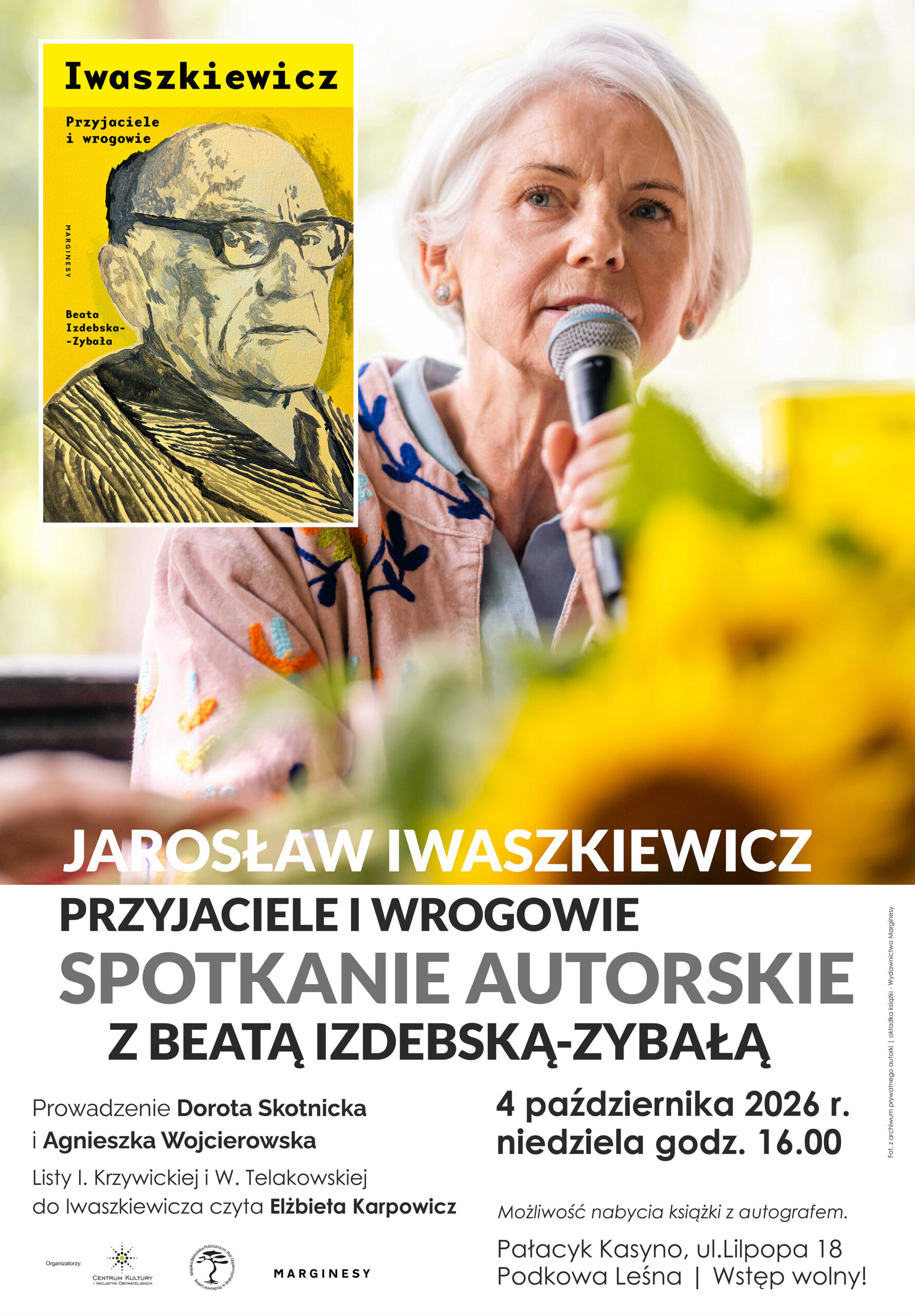 You are currently viewing Iwaszkiewicz. Przyjaciele i wrogowie – spotkanie z Beatą Izdebską-Zybałą