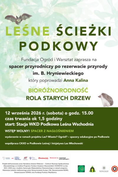 Leśne ścieżki Podkowy – spacer przyrodniczy