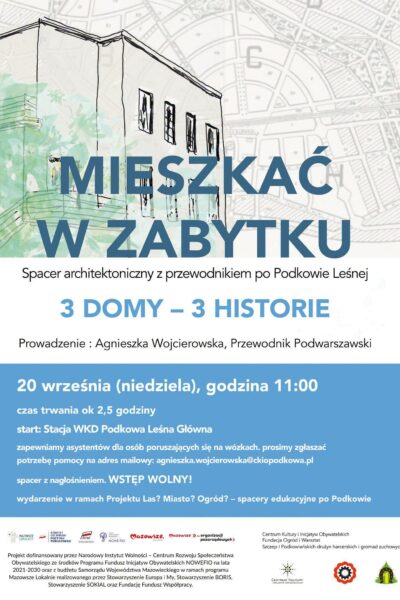 Mieszkać w zabytku – spacer po Podkowie