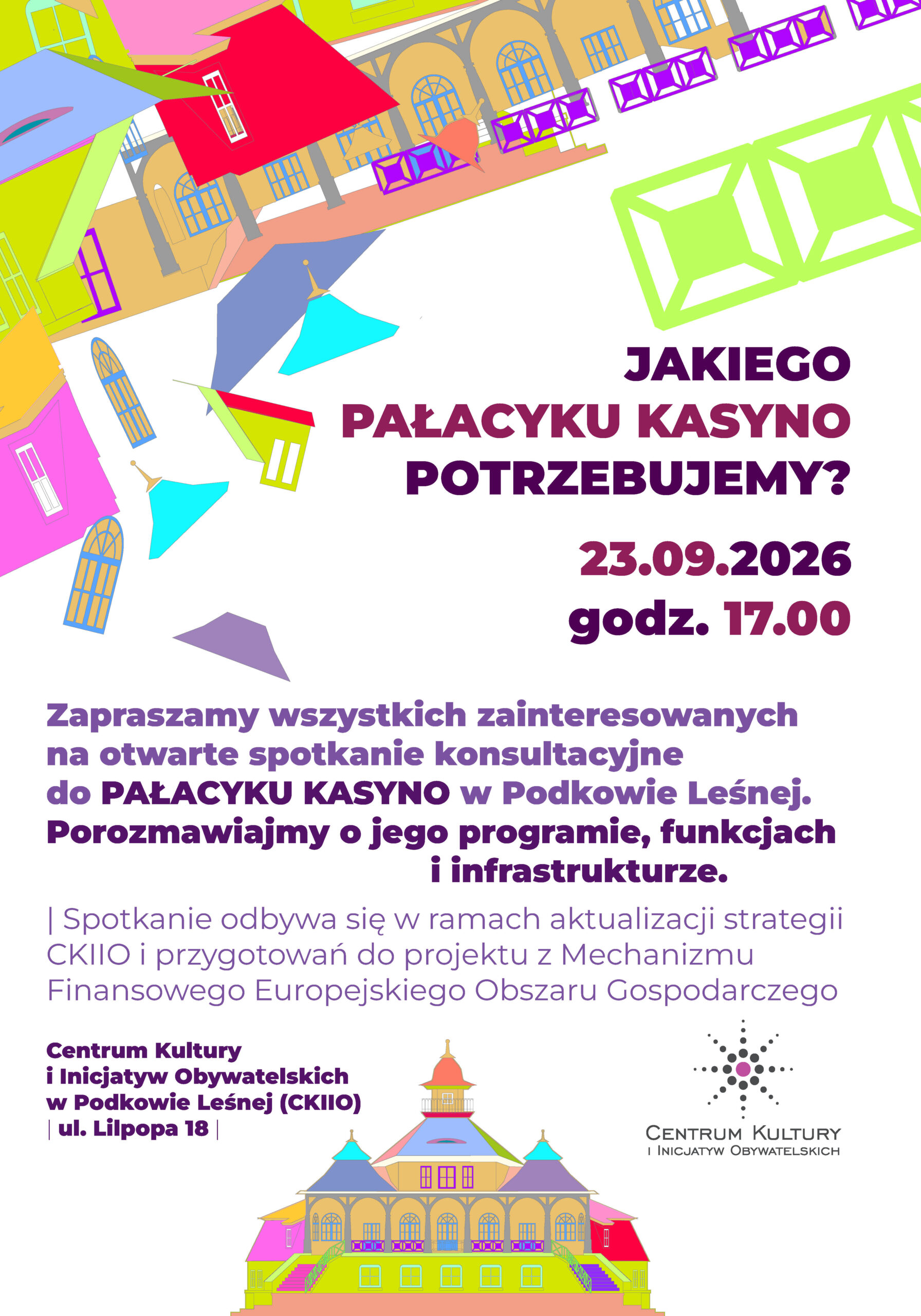 You are currently viewing Jakiego Pałacyku Kasyno potrzebujemy? – spotkanie konsultacyjne