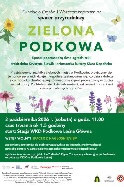 Zielona Podkowa – spacer przyrodniczy