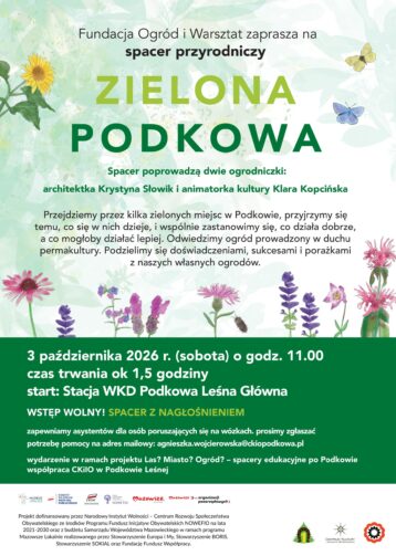 Zielona Podkowa – spacer przyrodniczy
