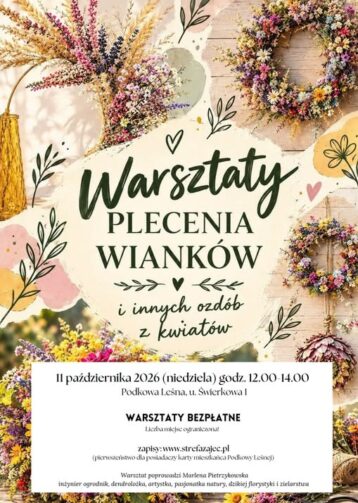 Tworzymy jesienne wianki – warsztaty florystyczne