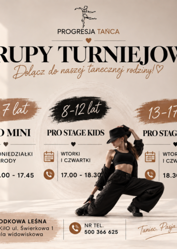 Zajęcia taneczne – Progresja Tańca