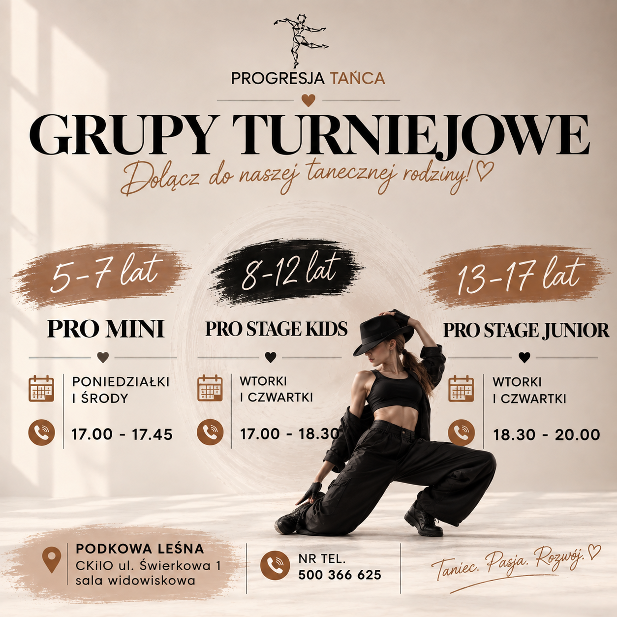 You are currently viewing Zajęcia taneczne – Progresja Tańca
