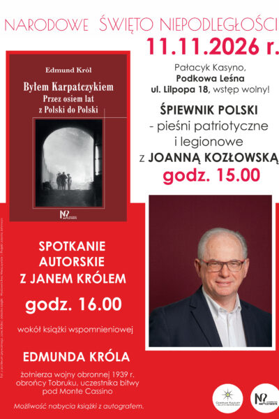 Spotkanie autorskie z Janem Królem