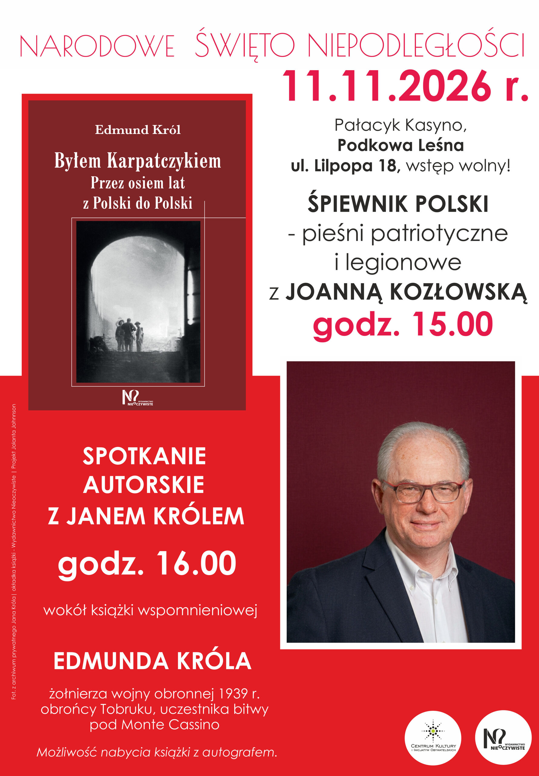 You are currently viewing Spotkanie autorskie z Janem Królem